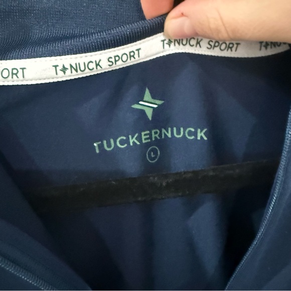 Tuckernuck TNuck Sport Dress Roxana Quarter Zip Golf Tennis in Navy - Picture 7 of 9